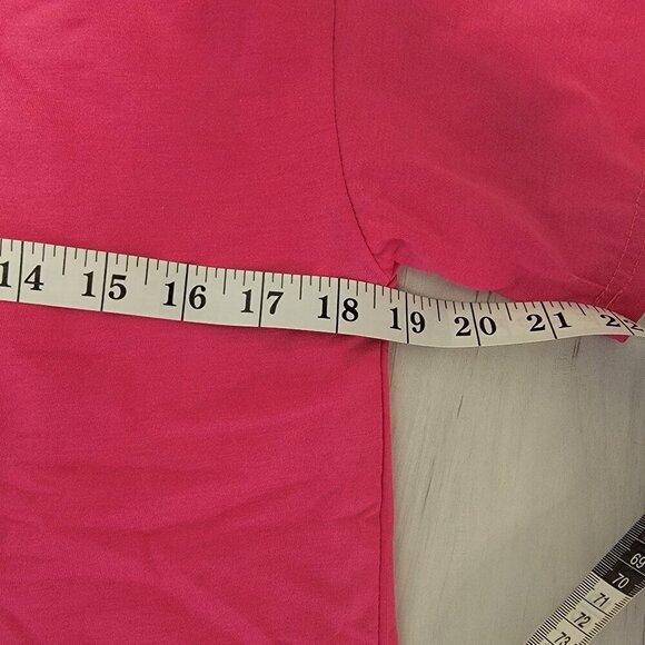 3 Three Breast cancer Pink Ribbon Short sleeve Shirts semi fitted Size Large - Picture 12 of 14